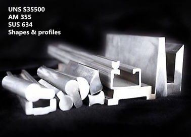 AM 355 / SUS 634 آلیاژهای با درجه حرارت بالا دمای ذوب 2500 تا 2550 درجه فارنهایت برای قطعات صنایع غذایی