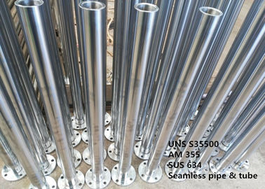AM 355 / SUS 634 آلیاژهای با درجه حرارت بالا دمای ذوب 2500 تا 2550 درجه فارنهایت برای قطعات صنایع غذایی