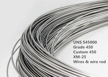 سفارشی 450 / XM-25 فولاد مقاوم در برابر خوردگی S45000 با قدرت متوسط